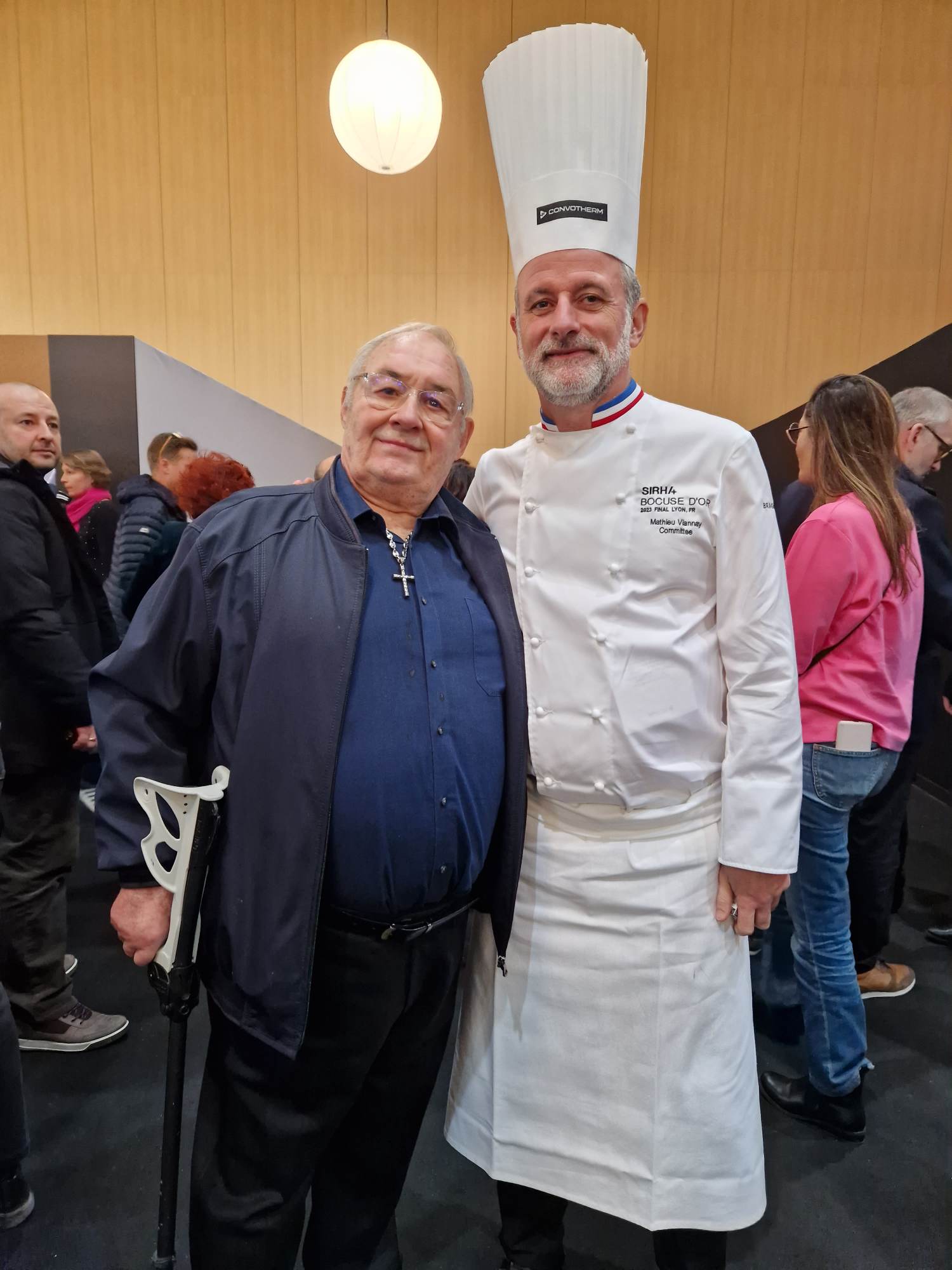 Mathieu Viannay MOF patron chez la Mère Brazier 2 étoiles Michelin.