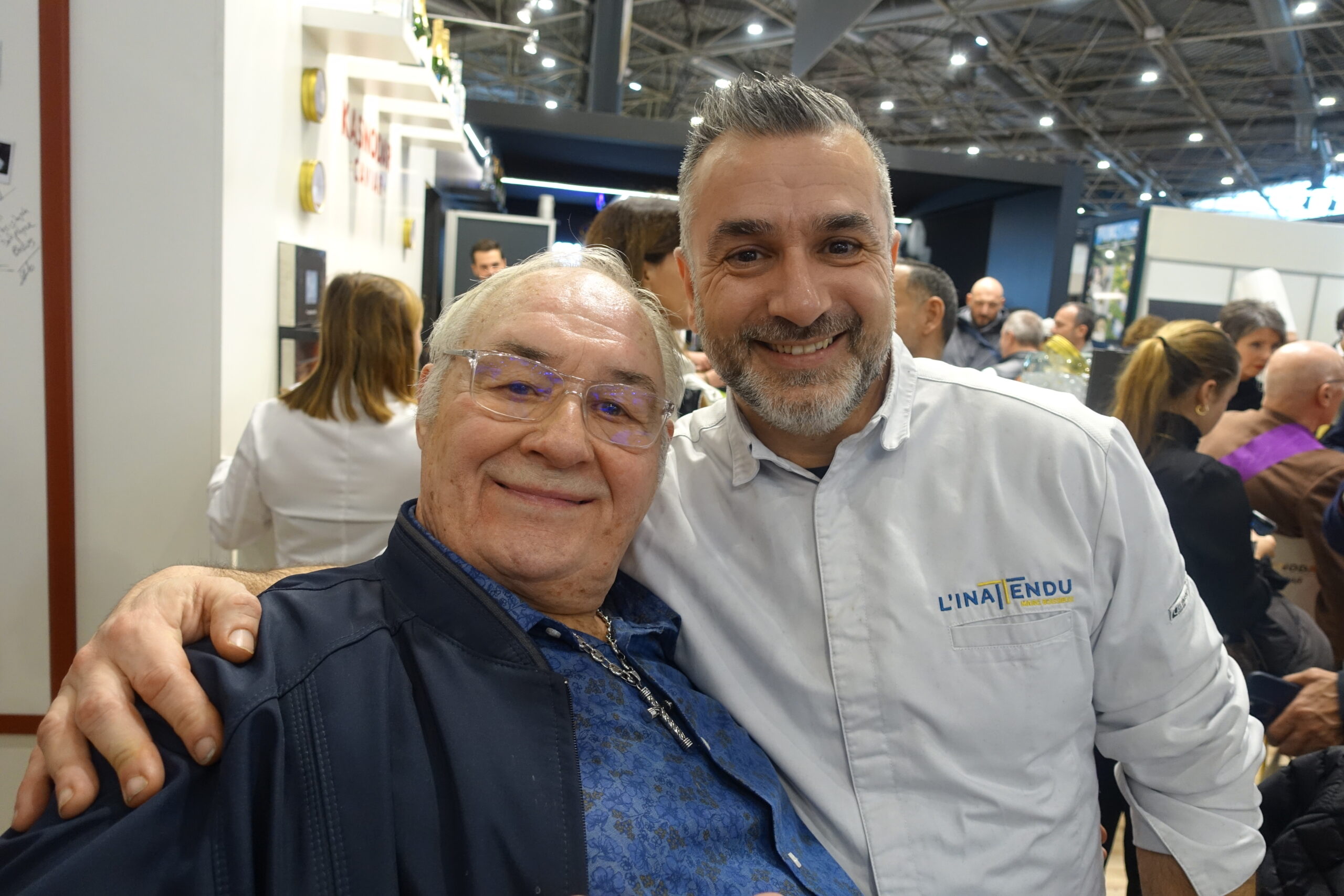 Mon Ami Marc Boissieux ex Master chef du concours.