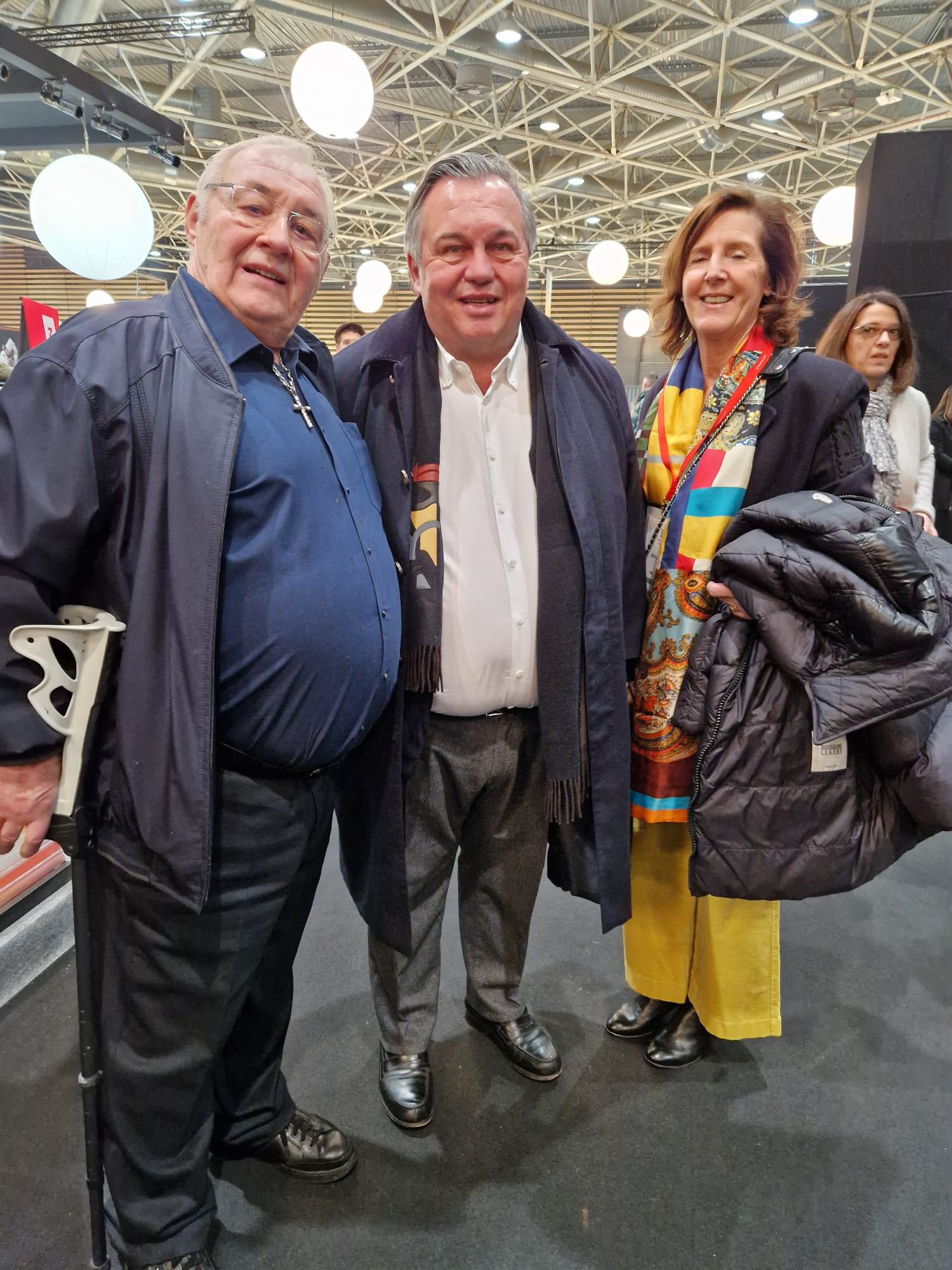 Olivier Ginon Président du Sirha et son épouse grand Monsieur.