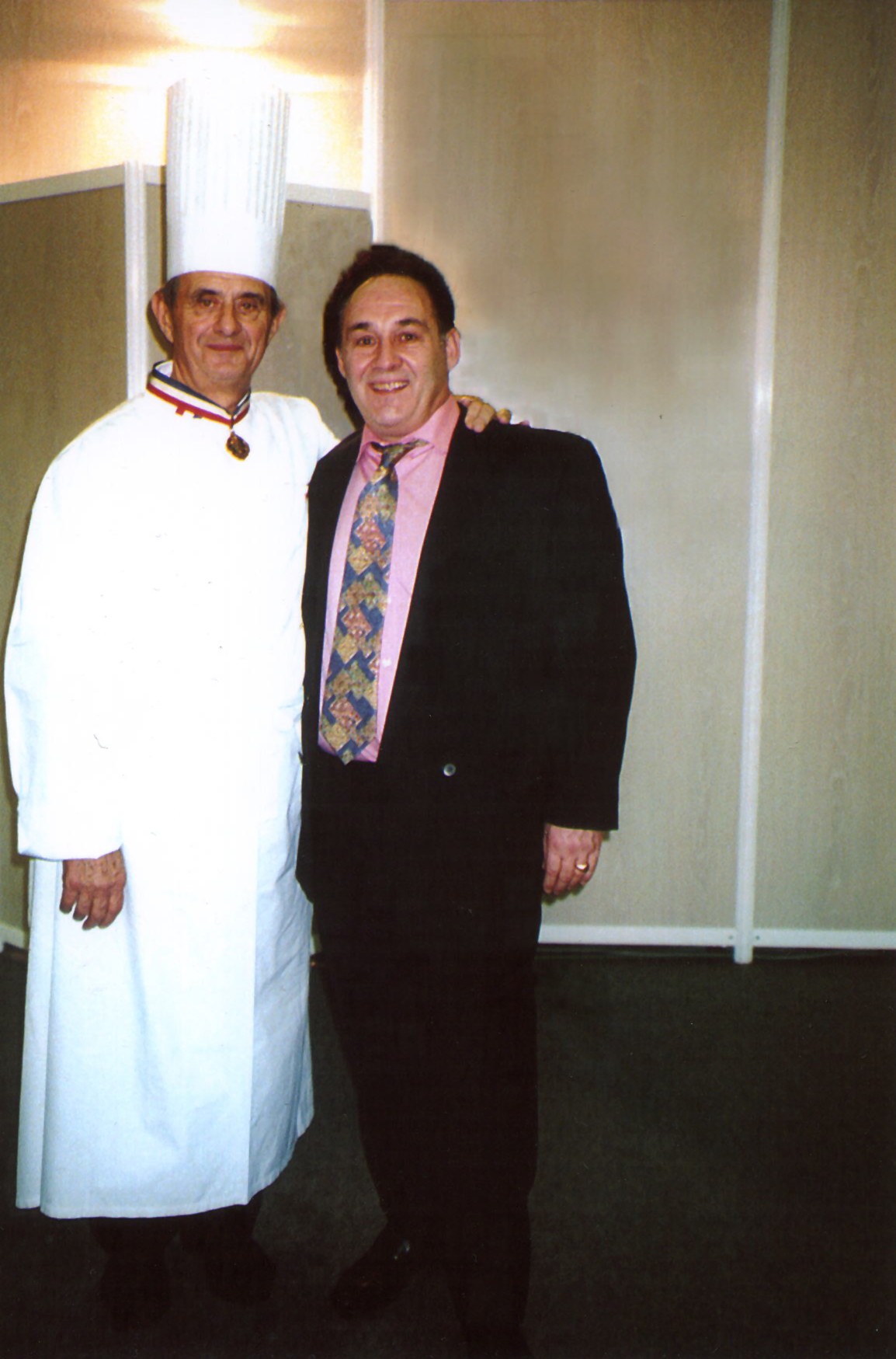 Paul Bocuse et Guy Bardel le recruteur