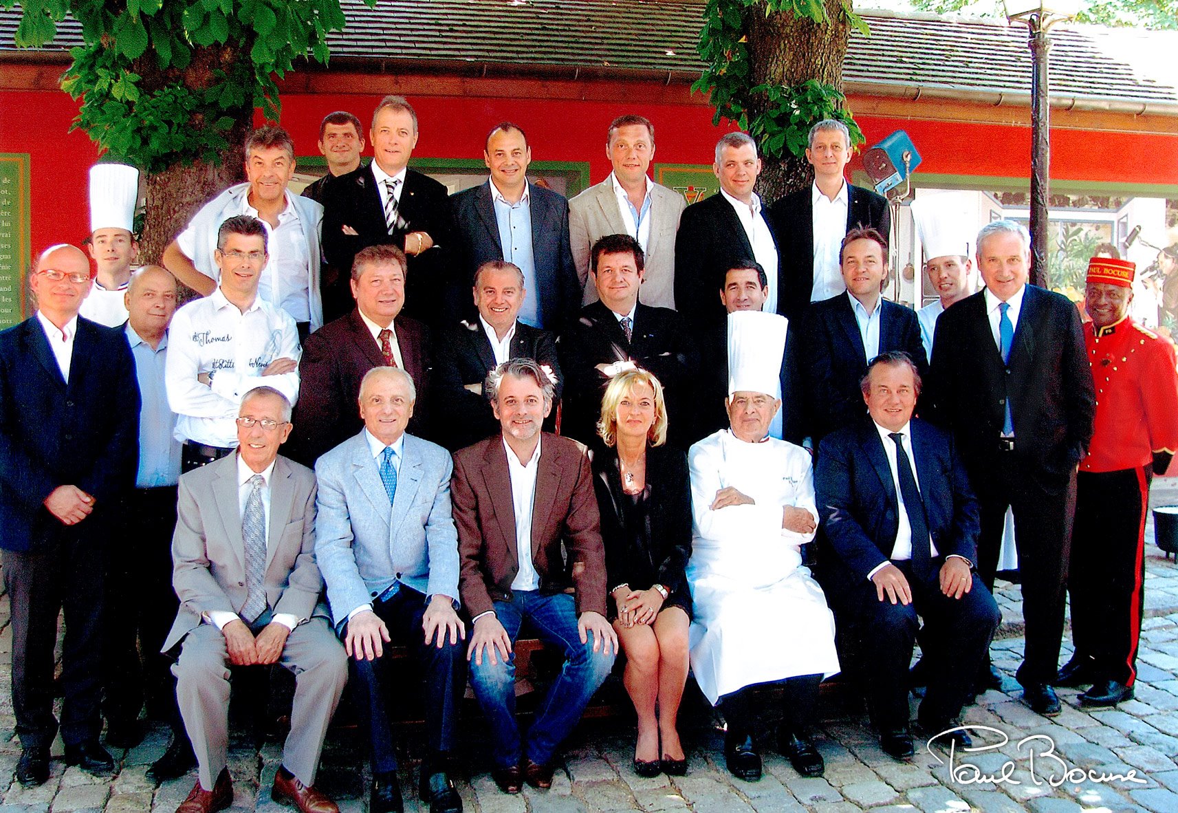 Paul Bocuse et ses amis(es) à l&rsquo;Abbaye