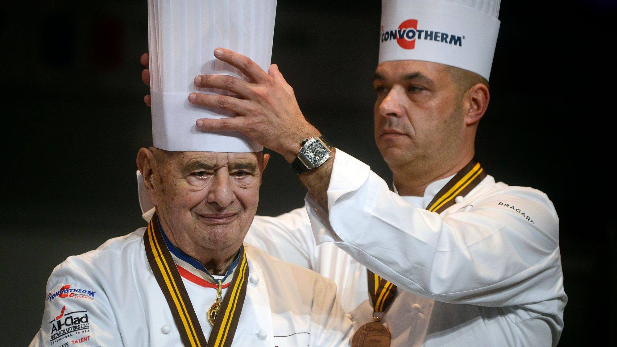 Paul Bocuse et son fils Jérome