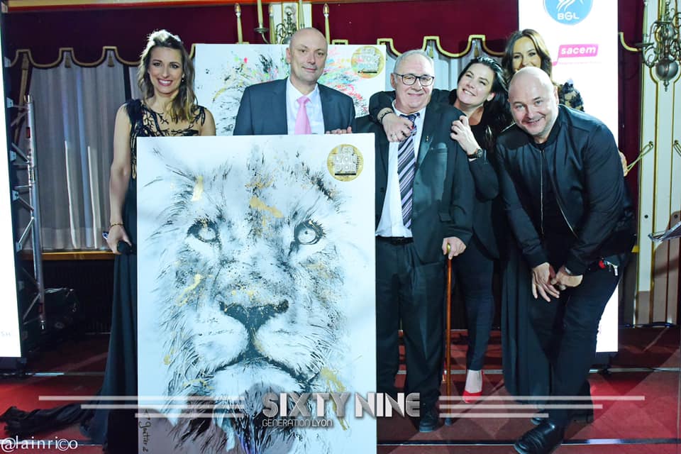 Prix lyon d&rsquo;or pour Guy Bardel 40 ans de recrutement 40 000 candidats placés en présence de Cauet et Sixty Nine l&rsquo;Abayye Paul Bocuse (&lsquo;évènement)