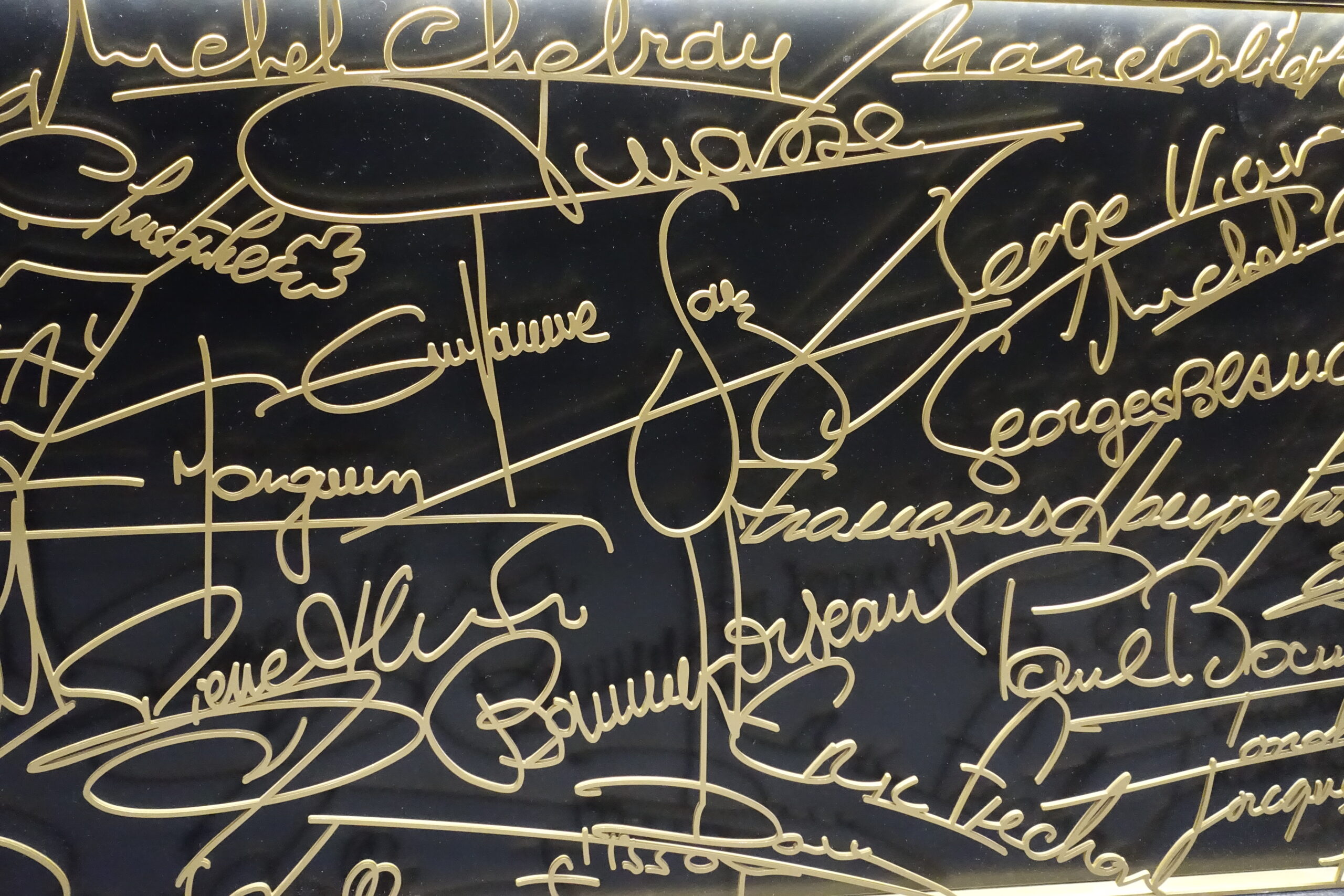 Signature des chefs du sirha