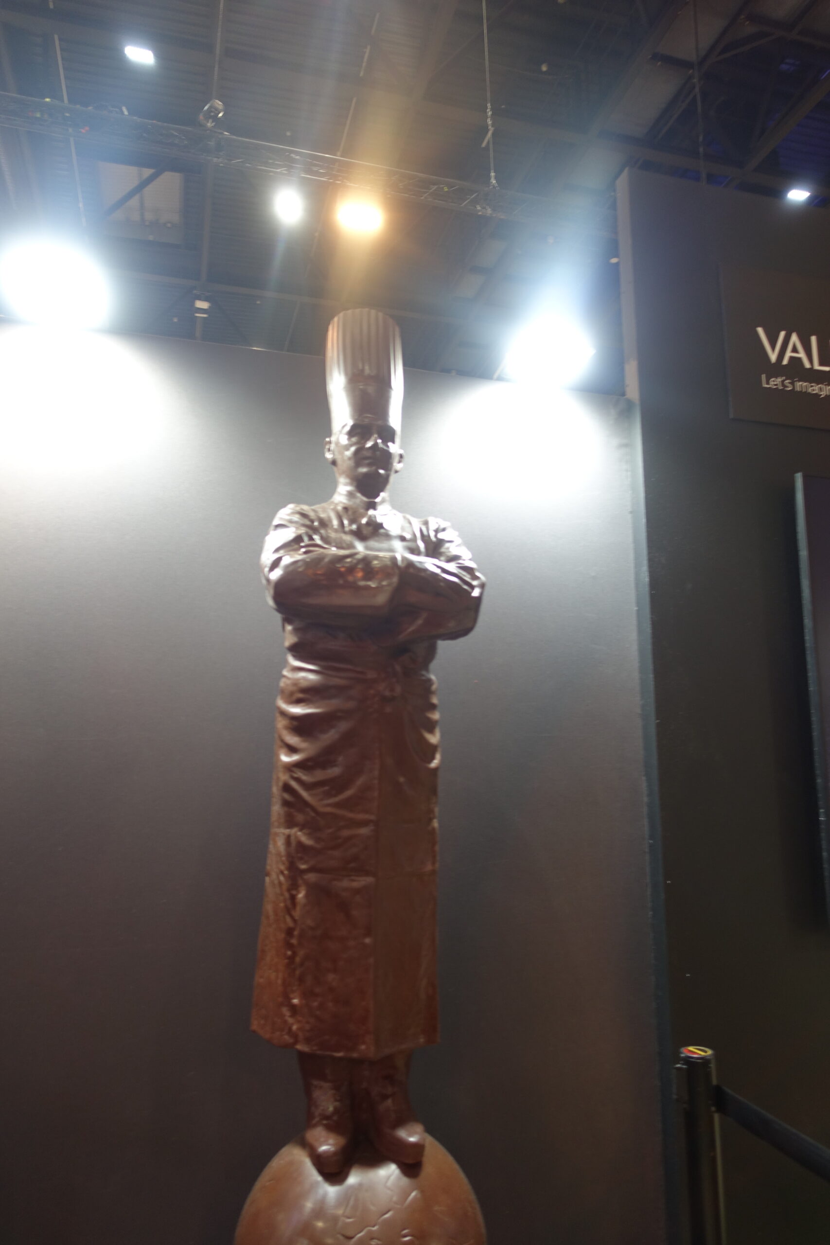 Statuette chocolat Paul Bocuse