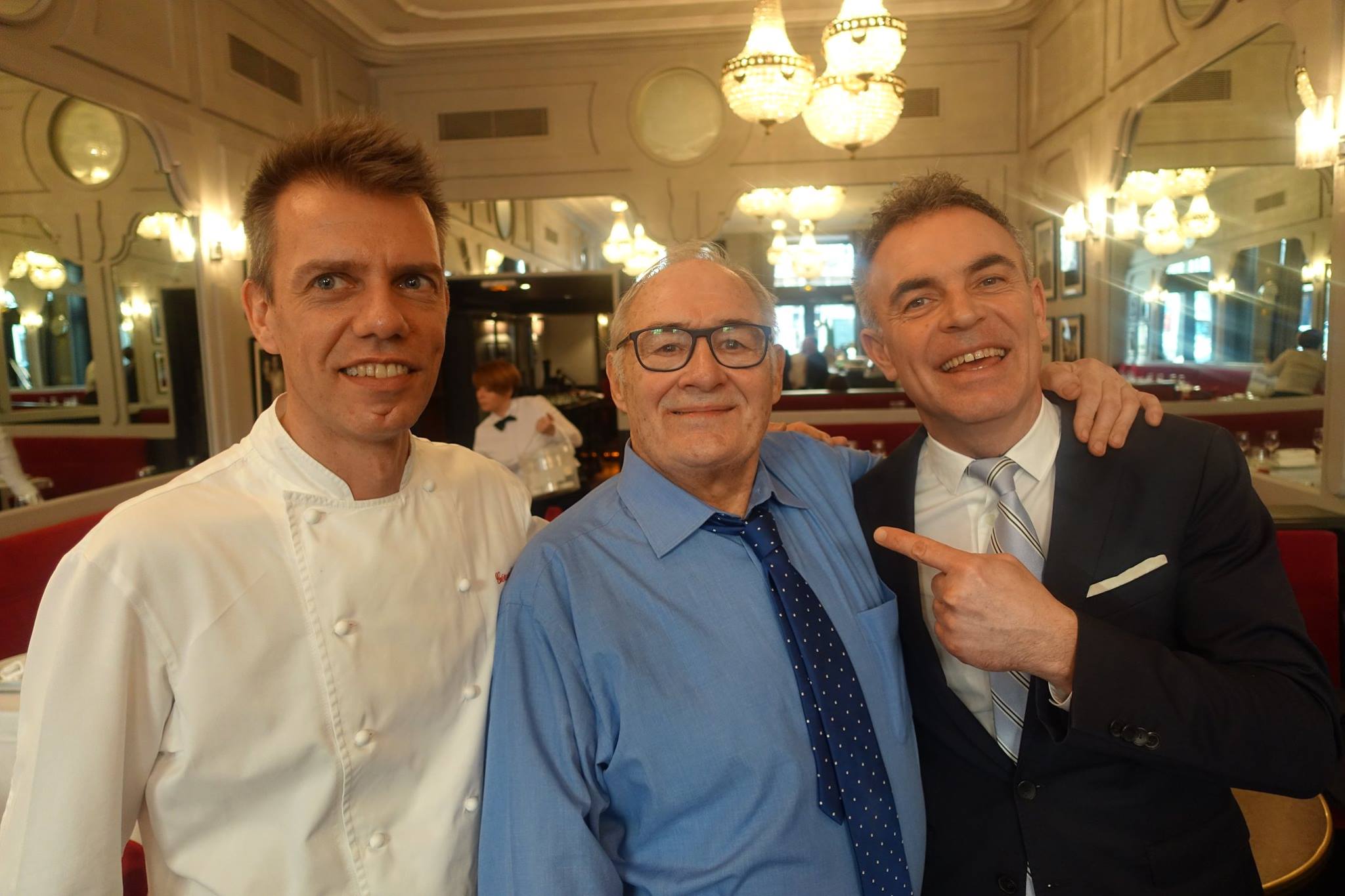 le Chef Lestrade et Marco Chopin le boss joyeux du Théodore Lyon 6è